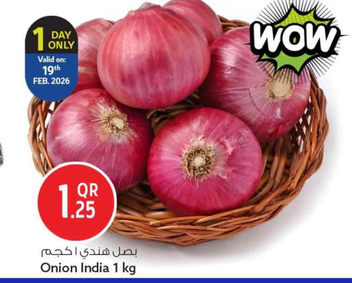 Onion from India available at سفاري هايبر ماركت in قطر - الشحانية