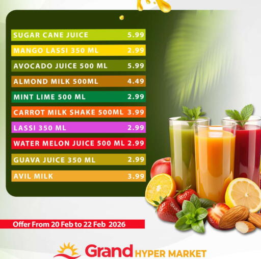 Mango Avocado Melon Guava Mint Carrot available at Grand Hyper Market in UAE - Dubai