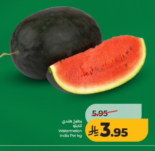 Watermelon from India available at LULU Hypermarket in KSA, Saudi Arabia, Saudi - Jeddah