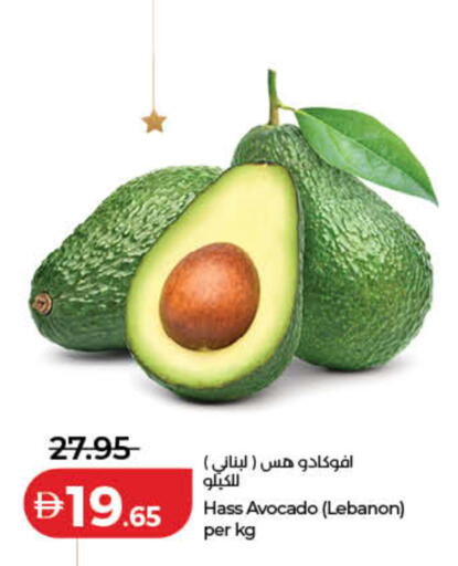 Avocado from Lebanon available at لولو هايبرماركت in الإمارات العربية المتحدة , الامارات - الشارقة / عجمان