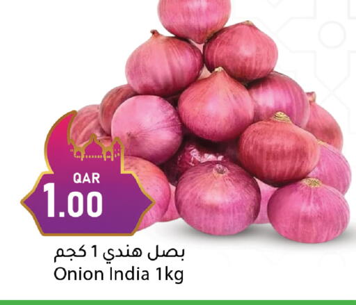 Onion from India available at Dana Market in Qatar - Al Wakra