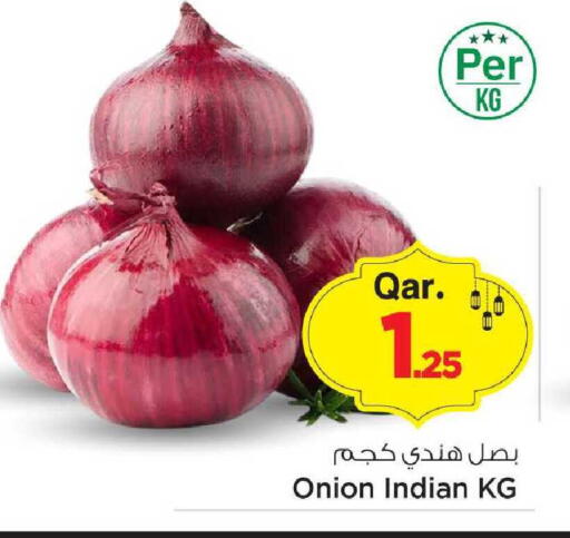 Onion from India available at Mark & Save  in Qatar - Al Khor