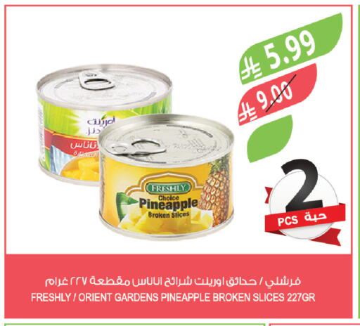 Pineapple available at Farm  in KSA, Saudi Arabia, Saudi - Al Bahah