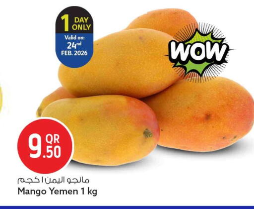 Mango from Yemen available at Safari Hypermarket in Qatar - Al Rayyan