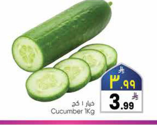 Cucumber available at City Flower in KSA, Saudi Arabia, Saudi - Sakaka