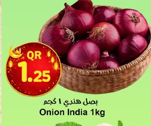Onion from India available at Ahla Mart in Qatar - Al Shamal