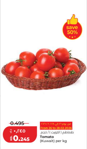 Tomato from Kuwait available at Lulu Hypermarket  in Kuwait - Kuwait City