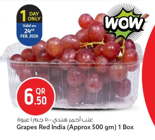 Grapes from India available at سفاري هايبر ماركت in قطر - أم صلال