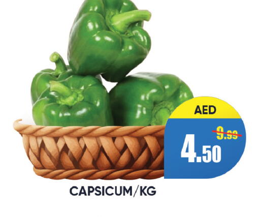 Capsicum available at Leptis Hypermarket  in UAE - Ras al Khaimah