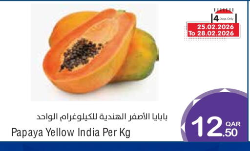 Papaya from India available at ميغا مارت in قطر - الشمال