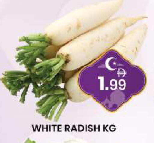 Radish available at مبارك هايبرماركت الشارقة in الإمارات العربية المتحدة , الامارات - الشارقة / عجمان