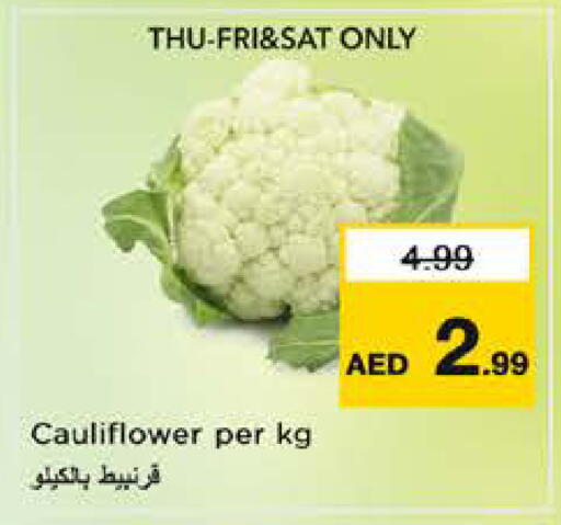 Cauliflower available at نستو هايبرماركت in الإمارات العربية المتحدة , الامارات - الشارقة / عجمان