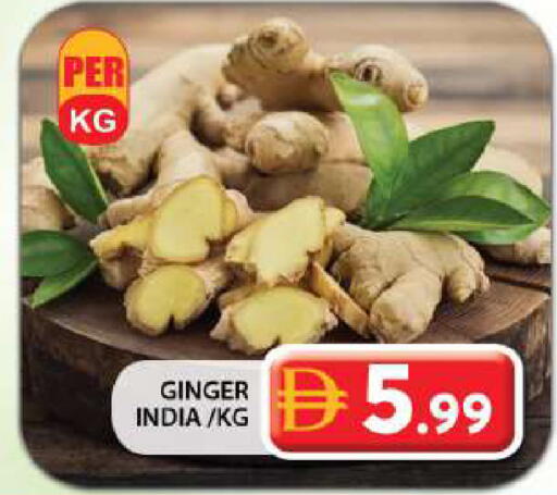 Ginger from India available at جراند هايبر ماركت in الإمارات العربية المتحدة , الامارات - الشارقة / عجمان
