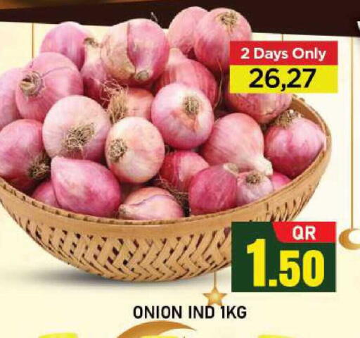 Onion available at Shop n Smile Hypermarket in Qatar - Al Wakra