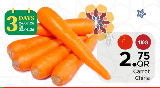 Carrot from China available at Family Food Centre in Qatar - Doha