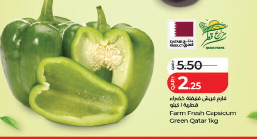 Capsicum from Qatar available at لولو هايبرماركت in قطر - الخور