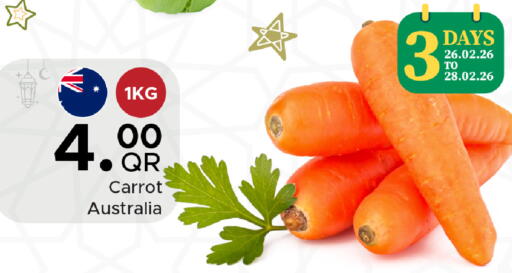 Carrot from Australia available at Family Food Centre in Qatar - Doha