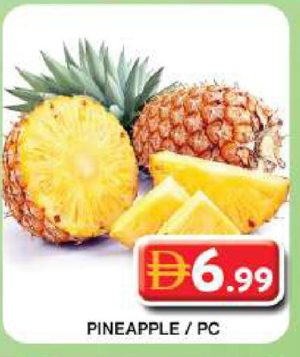 Pineapple available at جراند هايبر ماركت in الإمارات العربية المتحدة , الامارات - دبي