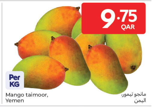 Mango from Yemen available at Carrefour in Qatar - Al-Shahaniya