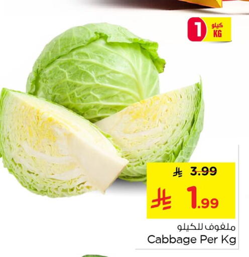 Cabbage available at نستو in مملكة العربية السعودية, السعودية, سعودية - المنطقة الشرقية