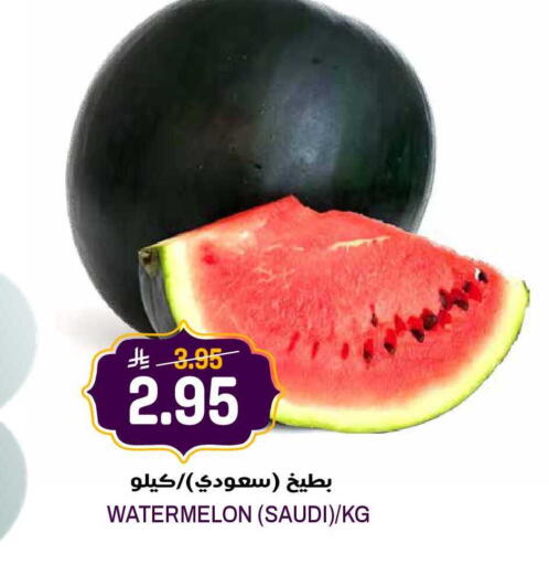Watermelon from Saudi Arabia available at جراند هايبر in مملكة العربية السعودية, السعودية, سعودية - الرياض
