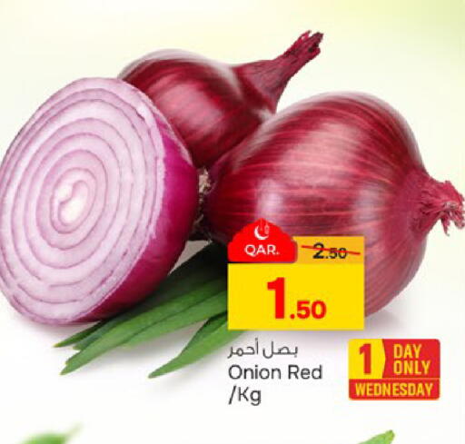 Onion available at Paris Hypermarket in Qatar - Al-Shahaniya