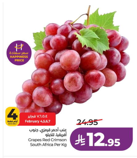 Grapes from South Africa available at لولو هايبرماركت in مملكة العربية السعودية, السعودية, سعودية - الخبر‎