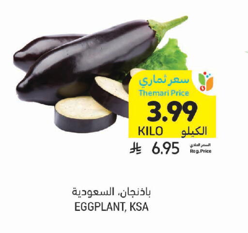 Eggplant available at Tamimi Market in KSA, Saudi Arabia, Saudi - Jeddah