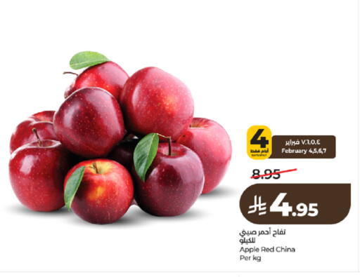 Apple from China available at لولو هايبرماركت in مملكة العربية السعودية, السعودية, سعودية - تبوك