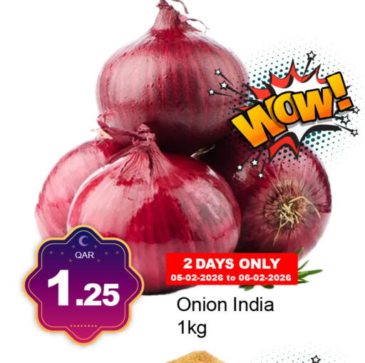 Onion from India available at جي-ماكس هايبرماركت in قطر - الوكرة