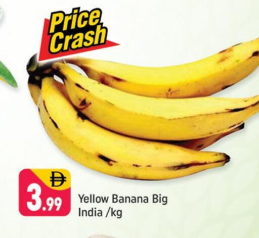 Banana from India available at شكلان ماركت in الإمارات العربية المتحدة , الامارات - دبي