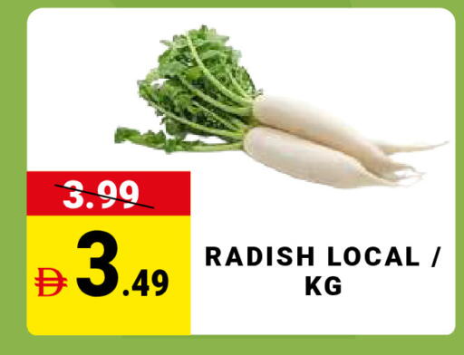 Radish available at مدهور سوبرماركت in الإمارات العربية المتحدة , الامارات - الشارقة / عجمان