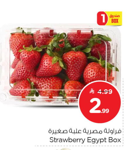 Strawberry from Egypt available at Nesto in KSA, Saudi Arabia, Saudi - Al Khobar