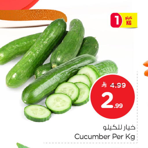 Cucumber available at Nesto in KSA, Saudi Arabia, Saudi - Al Khobar