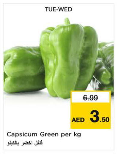 Capsicum available at Nesto Hypermarket in UAE - Sharjah / Ajman