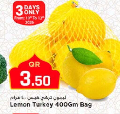 Lemon from Turkey available at مرزا هايبرماركت in قطر - الشمال
