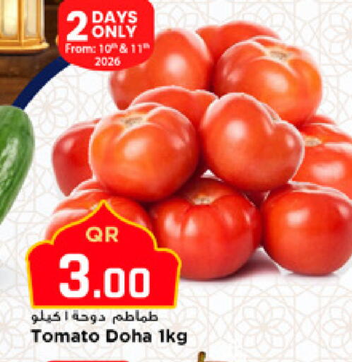 Tomato from Qatar available at مرزا هايبرماركت in قطر - الوكرة