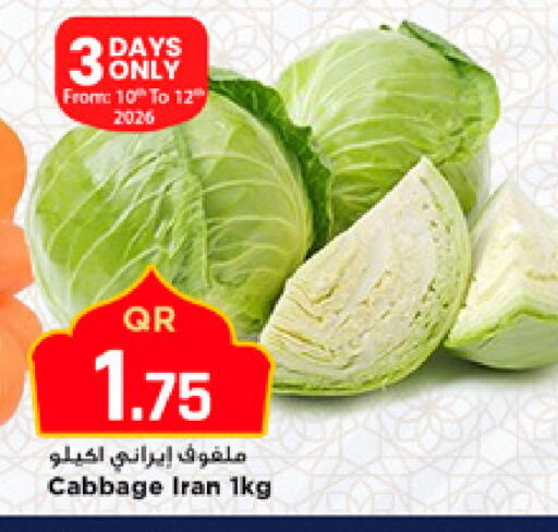 Cabbage from Iran available at مرزا هايبرماركت in قطر - الوكرة