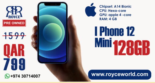 Apple available at رويس العالمية للتجارة والخدمات in قطر - الشمال