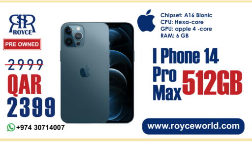 Apple available at رويس العالمية للتجارة والخدمات in قطر - الشمال