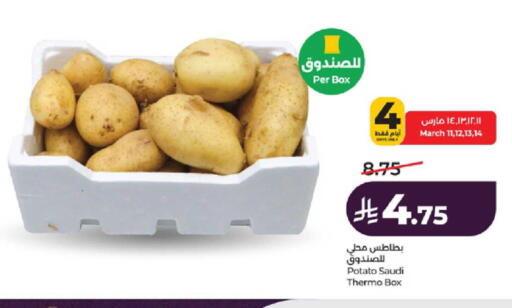 Potato from Saudi Arabia available at لولو هايبرماركت in مملكة العربية السعودية, السعودية, سعودية - مكة المكرمة