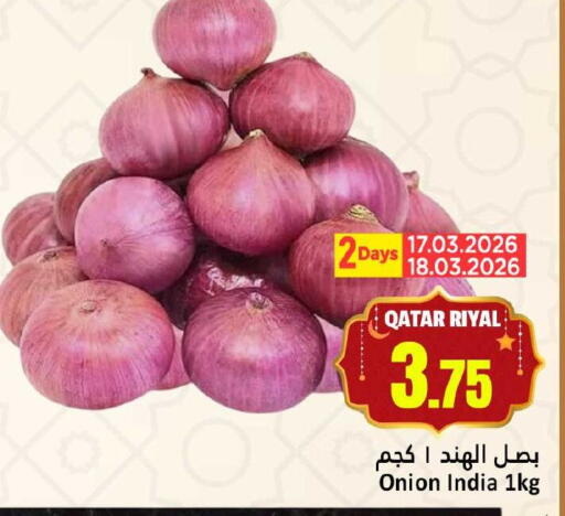Onion from Qatar India available at Dana Hypermarket in Qatar - Al Wakra