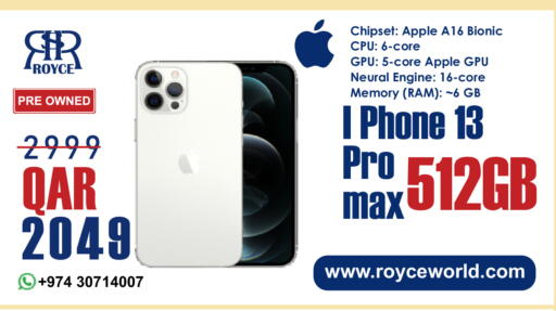 Apple available at رويس العالمية للتجارة والخدمات in قطر - الشمال