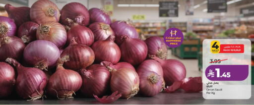 Onion from Saudi Arabia available at لولو هايبرماركت in مملكة العربية السعودية, السعودية, سعودية - تبوك