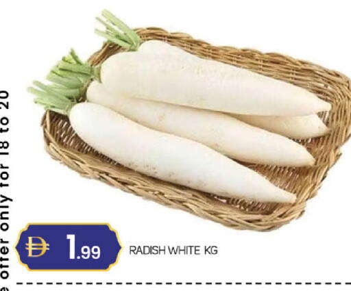 Radish available at سوق طلال in الإمارات العربية المتحدة , الامارات - دبي