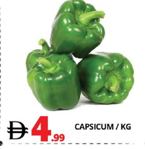 Capsicum available at EXPRESS AL MADEENA HYPERMARKET LLC in UAE - Abu Dhabi