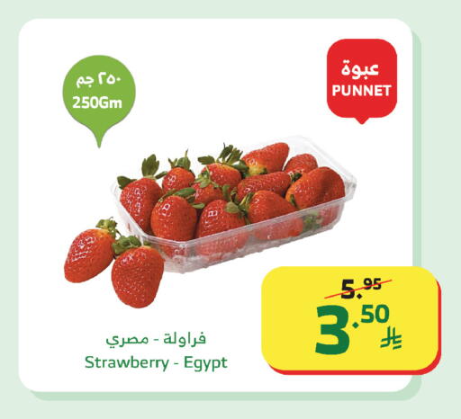 Strawberry from Egypt available at Al Raya in KSA, Saudi Arabia, Saudi - Bishah