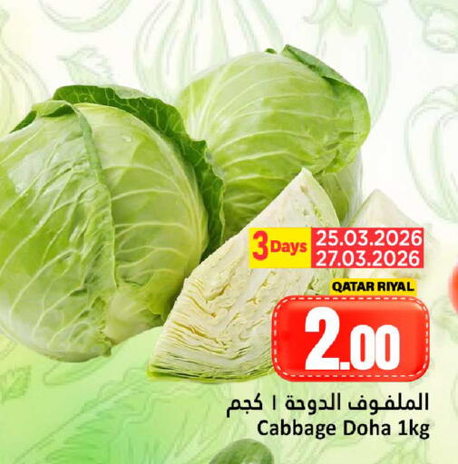 Cabbage from Qatar available at Dana Hypermarket in Qatar - Umm Salal