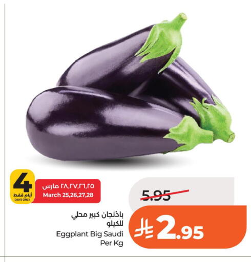 Eggplant from Saudi Arabia available at LULU Hypermarket in KSA, Saudi Arabia, Saudi - Dammam