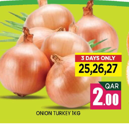 Onion from Turkey Qatar available at Doha Stop n Shop Hypermarket in Qatar - Doha